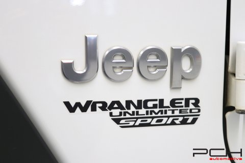 JEEP Wrangler 2.2 MultiJet 200cv Aut. Unlimited Sport - Hard -Top + Soft-Top -
