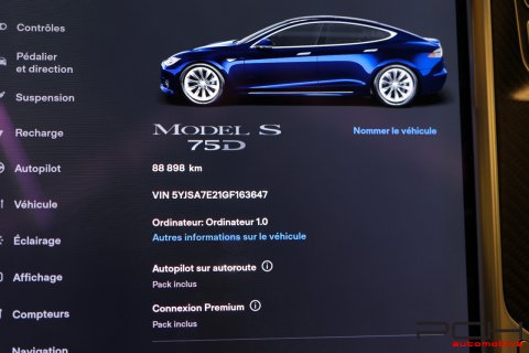 TESLA Model S 75D 525cv Dual Motor * FREE SUPERCHARGING *