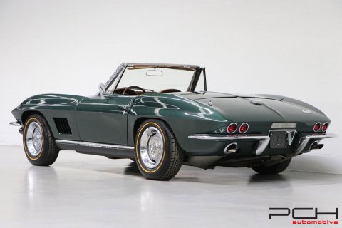 CHEVROLET Corvette C2 Sting Ray Cabriolet 5.4 V8 327 Ci 300cv - Manual Gearbox ! -