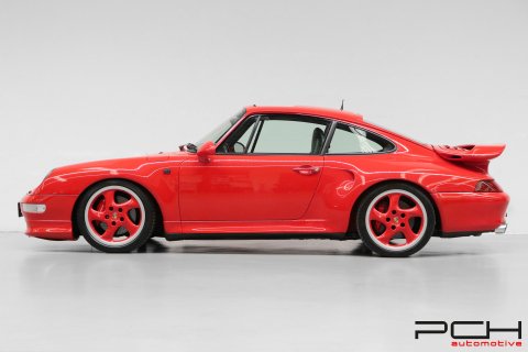 PORSCHE 993 Turbo 3.6 430cv - Aérokit Turbo S Usine + X50 + Porsche Exclusive -