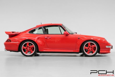 PORSCHE 993 Turbo 3.6 430cv - Aérokit Turbo S Usine + X50 + Porsche Exclusive -