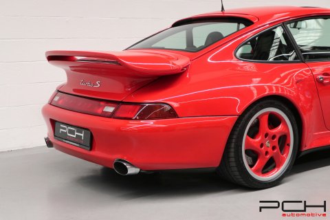 PORSCHE 993 Turbo 3.6 430cv - Aérokit Turbo S Usine + X50 + Porsche Exclusive -