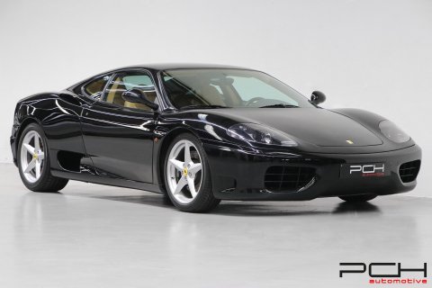 FERRARI 360 Modena 3.6i V8 400cv - Boîte F1 -