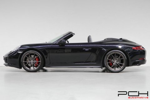 PORSCHE 991.2 Carrera 4S Cabriolet 3.0 Turbo 420cv PDK - Top Configuration ! -