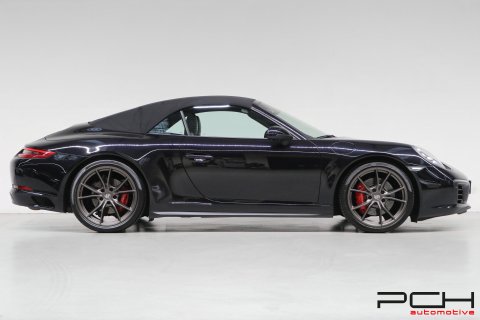 PORSCHE 991.2 Carrera 4S Cabriolet 3.0 Turbo 420cv PDK - Top Configuration ! -