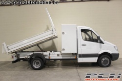 MERCEDES-BENZ Sprinter 516 CDi + BENNE BASCULANTE + COFFRE