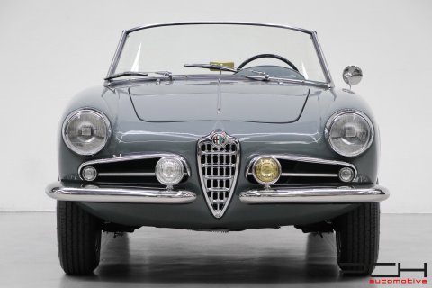 ALFA ROMEO Giulietta Spider Veloce 750 F + Hard-Top 1957 - Fully Restored ! -