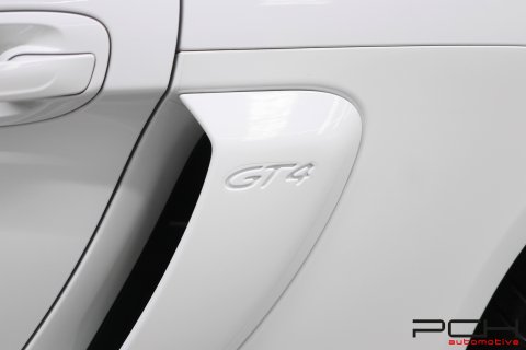 PORSCHE Cayman GT4 3.8i 385cv - Clubsport - Porsche Exclusive - Approved -