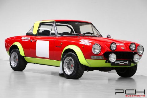 FIAT 124 Sport Spider BS1 1600 Rally + Hard-Top