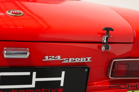 FIAT 124 Sport Spider BS1 1600 Rally + Hard-Top