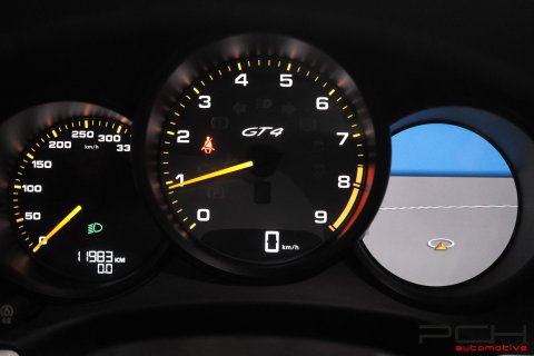 PORSCHE Cayman GT4 3.8i 385cv - Clubsport - Porsche Exclusive - Approved -