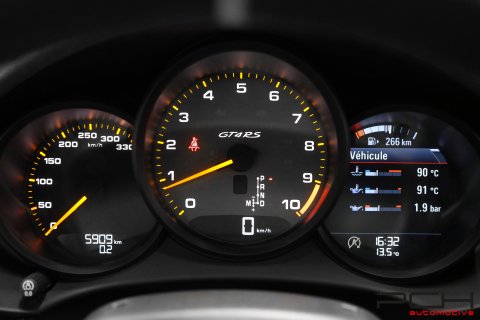 PORSCHE 718 Cayman GT4 RS 4.0i 500cv PDK - Pack Weissach + Clubsport -
