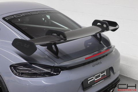 PORSCHE 718 Cayman GT4 RS 4.0i 500cv PDK - Pack Weissach + Clubsport -