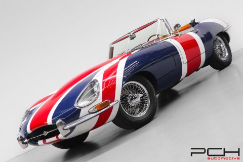 JAGUAR E-Type Roadster Serie I 1/2 4.2 + Hard-top