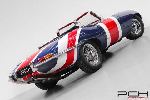 JAGUAR E-Type Roadster Serie I 1/2 4.2 + Hard-top