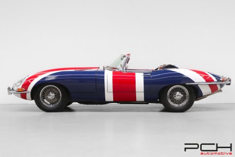 JAGUAR E-Type Roadster Serie I 1/2 4.2 + Hard-top