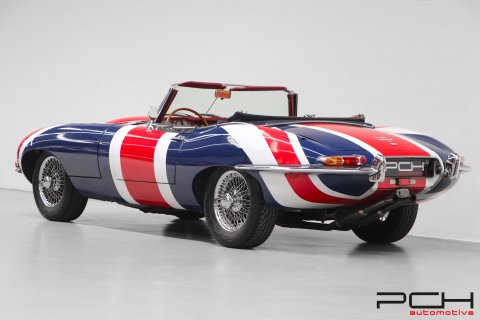 JAGUAR E-Type Roadster Serie I 1/2 4.2 + Hard-top
