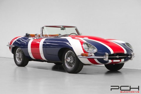 JAGUAR E-Type Roadster Serie I 1/2 4.2 + Hard-top