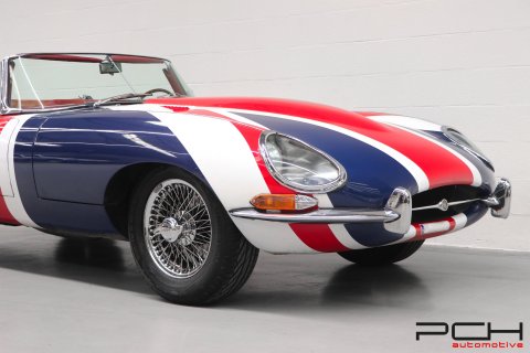 JAGUAR E-Type Roadster Serie I 1/2 4.2 + Hard-top