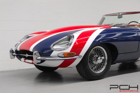 JAGUAR E-Type Roadster Serie I 1/2 4.2 + Hard-top