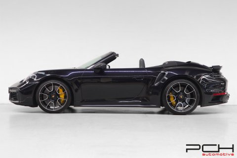 PORSCHE 992 Turbo S Cabriolet 3.8 Bi-Turbo 650cv PDK + Aerokit + Exclusive Manufaktur