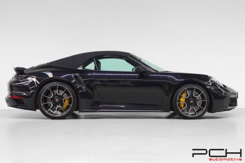 PORSCHE 992 Turbo S Cabriolet 3.8 Bi-Turbo 650cv PDK + Aerokit + Exclusive Manufaktur