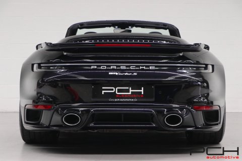 PORSCHE 992 Turbo S Cabriolet 3.8 Bi-Turbo 650cv PDK + Aerokit + Exclusive Manufaktur