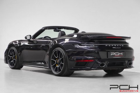 PORSCHE 992 Turbo S Cabriolet 3.8 Bi-Turbo 650cv PDK + Aerokit + Exclusive Manufaktur