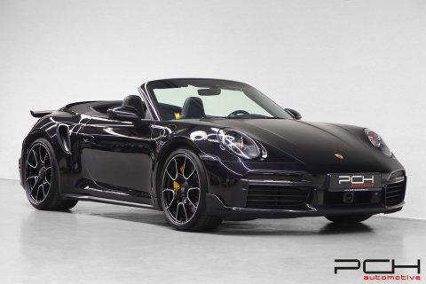 PORSCHE 992 Turbo S Cabriolet 3.8 Bi-Turbo 650cv PDK + Aerokit + Exclusive Manufaktur