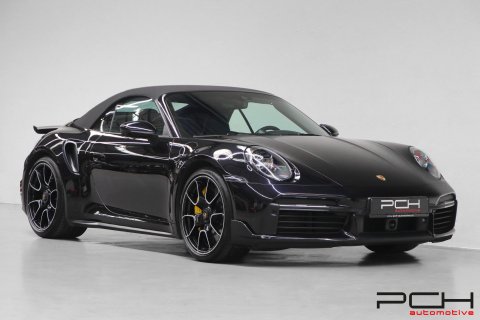 PORSCHE 992 Turbo S Cabriolet 3.8 Bi-Turbo 650cv PDK + Aerokit + Exclusive Manufaktur