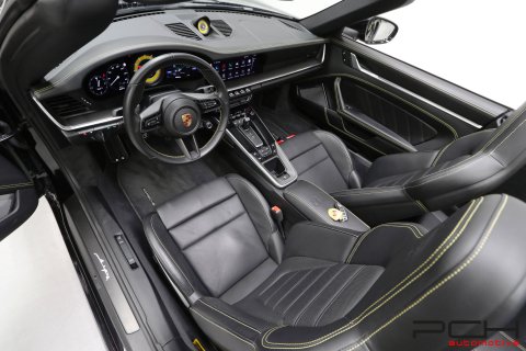 PORSCHE 992 Turbo S Cabriolet 3.8 Bi-Turbo 650cv PDK + Aerokit + Exclusive Manufaktur