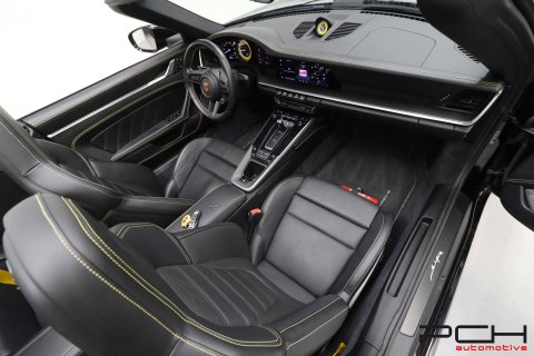 PORSCHE 992 Turbo S Cabriolet 3.8 Bi-Turbo 650cv PDK + Aerokit + Exclusive Manufaktur
