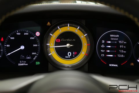 PORSCHE 992 Turbo S Cabriolet 3.8 Bi-Turbo 650cv PDK + Aerokit + Exclusive Manufaktur