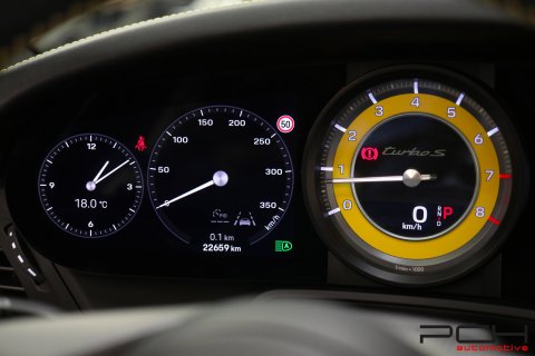 PORSCHE 992 Turbo S Cabriolet 3.8 Bi-Turbo 650cv PDK + Aerokit + Exclusive Manufaktur