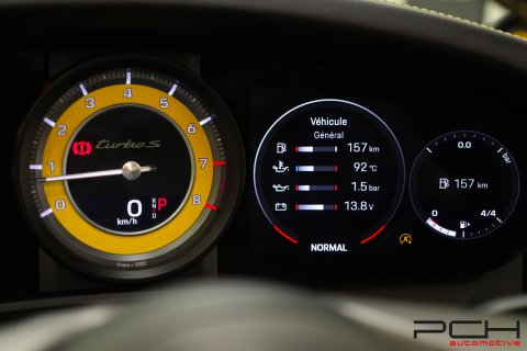PORSCHE 992 Turbo S Cabriolet 3.8 Bi-Turbo 650cv PDK + Aerokit + Exclusive Manufaktur