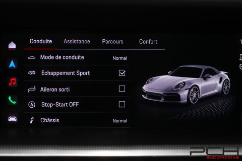 PORSCHE 992 Turbo S Cabriolet 3.8 Bi-Turbo 650cv PDK + Aerokit + Exclusive Manufaktur