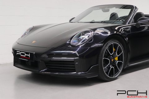 PORSCHE 992 Turbo S Cabriolet 3.8 Bi-Turbo 650cv PDK + Aerokit + Exclusive Manufaktur