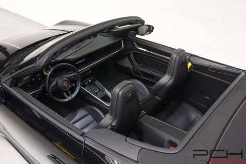 PORSCHE 992 Turbo S Cabriolet 3.8 Bi-Turbo 650cv PDK + Aerokit + Exclusive Manufaktur