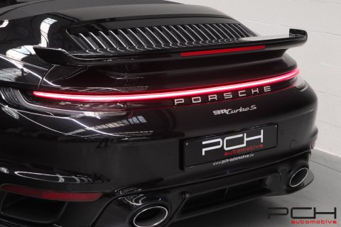 PORSCHE 992 Turbo S Cabriolet 3.8 Bi-Turbo 650cv PDK + Aerokit + Exclusive Manufaktur