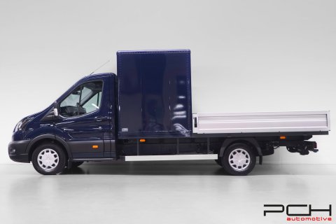 FORD Transit 2.0 TDCi 130cv Plateau Ridelle + Coffre