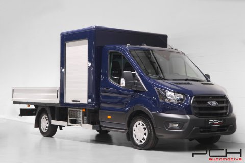 FORD Transit 2.0 TDCi 130cv Plateau Ridelle + Coffre