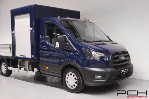 FORD Transit 2.0 TDCi 130cv Plateau Ridelle + Coffre