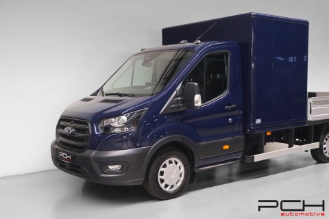 FORD Transit 2.0 TDCi 130cv Plateau Ridelle + Coffre