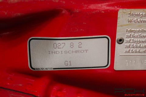 PORSCHE 911 Carrera 3.2 231cv - First Paint !!! - A1 Condition ! -