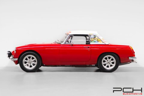 MG MGB 2.0 137cv + Boîte 5 + Hard-Top - Rallye Car -