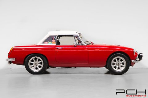 MG MGB 2.0 137cv + Boîte 5 + Hard-Top - Rallye Car -