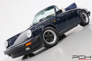 PORSCHE 911 Carrera 3.2 Cabriolet 231cv Boîte G50