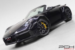PORSCHE 992 Turbo S Cabriolet 3.8 Bi-Turbo 650cv PDK + Aerokit + Exclusive Manufaktur