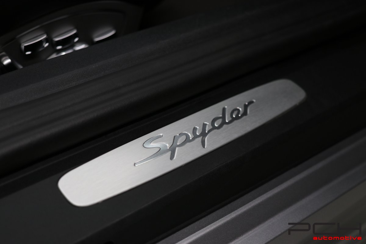 PORSCHE 718 Spyder 4.0 420cv PDK