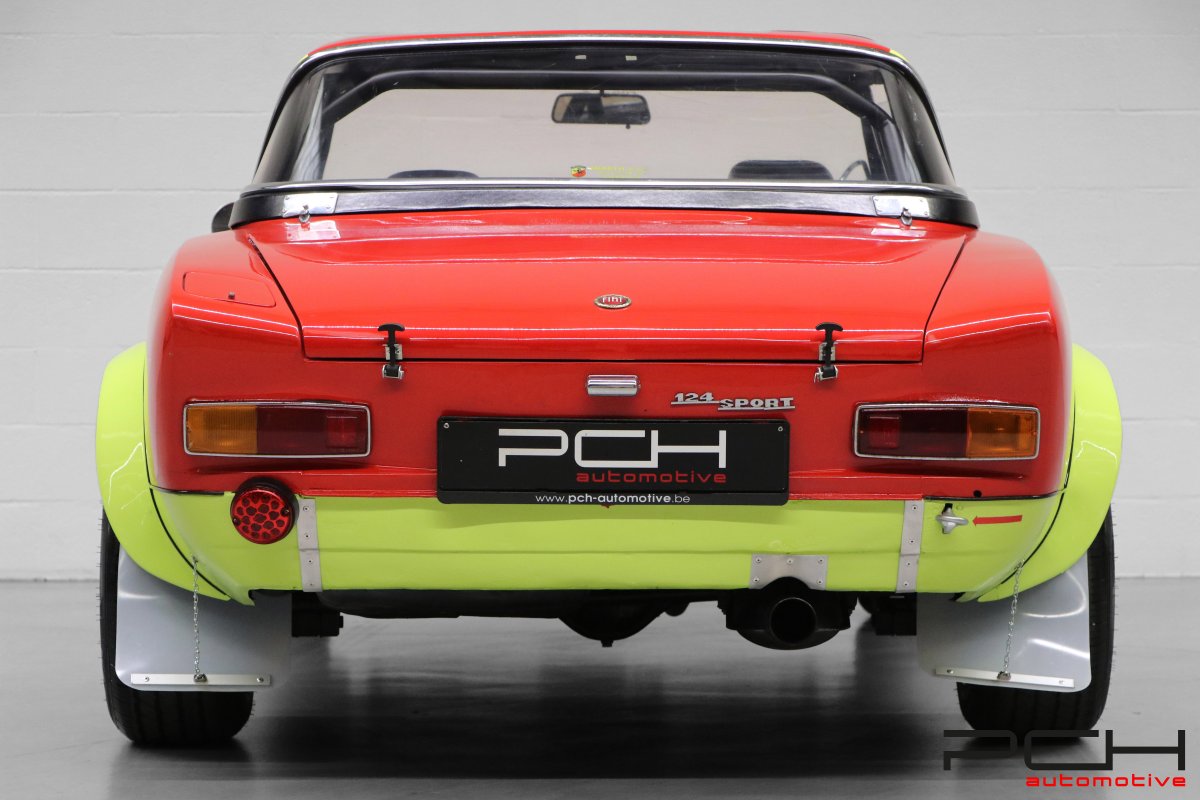 FIAT 124 Sport Spider BS1 1600 Rally + Hard-Top